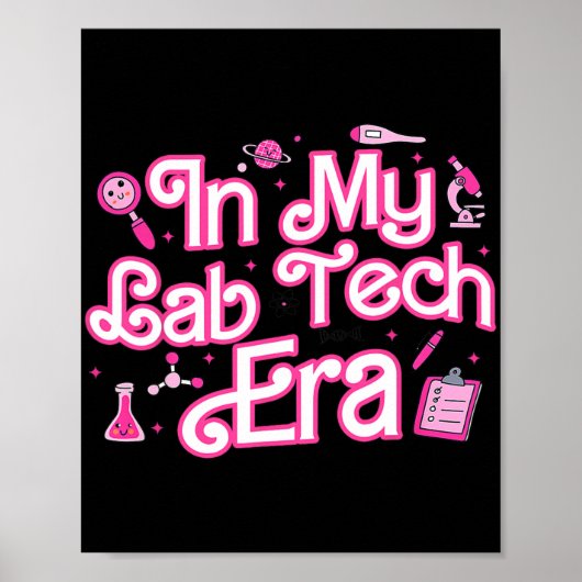 Poster Laboratoire Médicale de l'ère de la technologie da (Devant)
