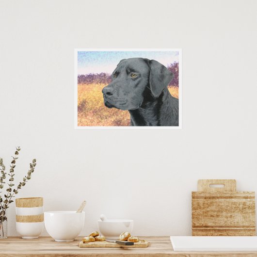 Poster Laboratoire noir (Cuisine)