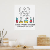 Poster Laboratoire technique (Cuisine)