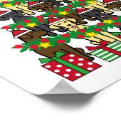 Poster Laboratoires d'arbres de Noël (Coin)