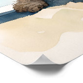 Poster Labradoodle - Art Chien Imprimer (Coin)