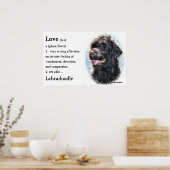 Poster Labradoodle Cadeaux Imprimantes d'art (Cuisine)