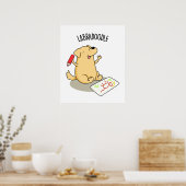 Poster Labradoodle Funny Labrador Chien Pun (Cuisine)