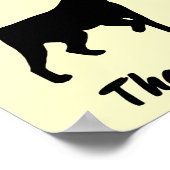 Poster Labrador et Falconry (Coin)