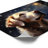 Poster Labrador la nuit (Coin)