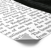 Poster Labrador Noir Avec Fascinateur Vert (Coin)