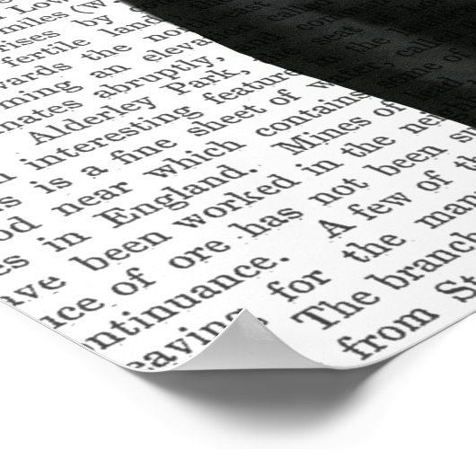 Poster Labrador Noir Avec Fascinateur Vert (Coin)