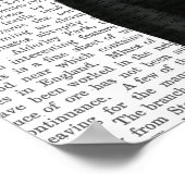 Poster Labrador Noir Avec Fascinateur Vert (Coin)