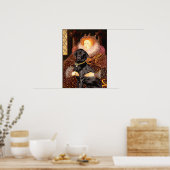 Poster Labrador (noir) - Reine (Cuisine)