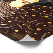 Poster Labrador (noir) - Reine (Coin)