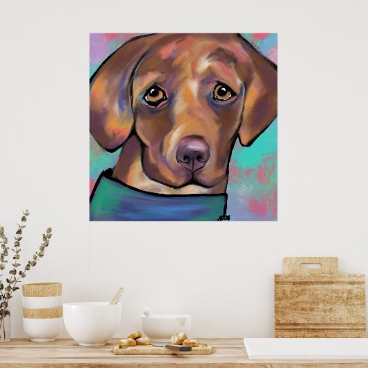 POSTER LABRADOR RETRIEVER            (Cuisine)