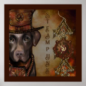 Poster Labrador Retriever (Devant)