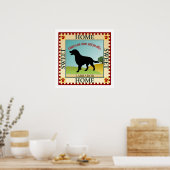 Poster Labrador Retriever (Cuisine)