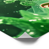 Poster L'Absinthe verte (Coin)