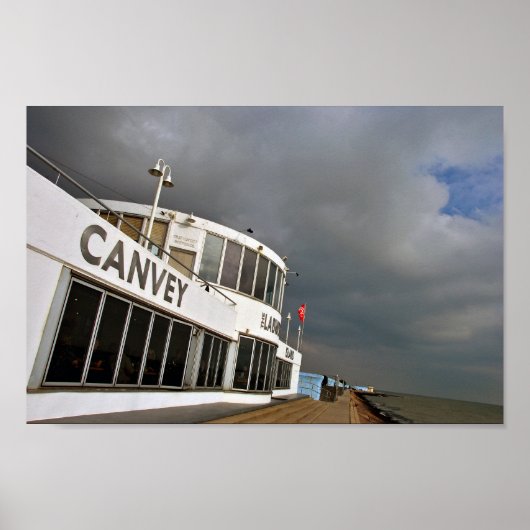 Poster Labworth Restaurant Canvey Island Essex Angleterre (Devant)