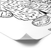 Poster Labyrinthe de recherche pour Joseph (Coin)