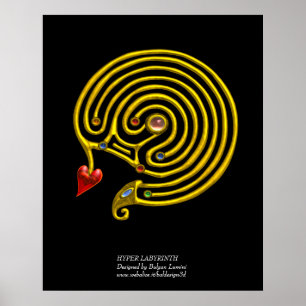POSTER LABYRINTHE HYPER