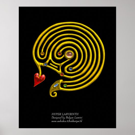 POSTER LABYRINTHE HYPER (Devant)