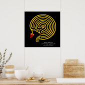POSTER LABYRINTHE HYPER (Cuisine)