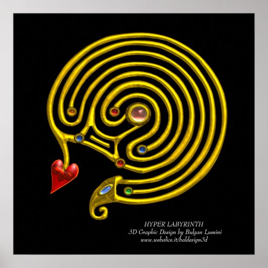 POSTER LABYRINTHE HYPER (Devant)