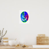 Poster Labyrinthe ovale (Cuisine)