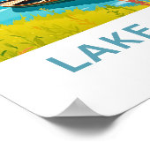 Poster Lac Annecy France Imprimer (Coin)