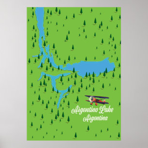 Poster lac Argentino Argentine