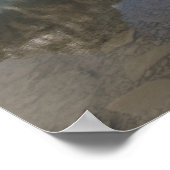 Poster Lac aux oiseaux d'eau le long de l'Icefields Parkw (Coin)