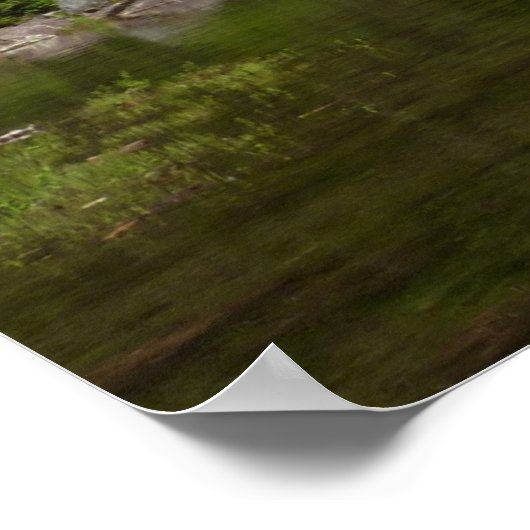 Poster Lac Avalanche I dans le parc national Glacier (Coin)