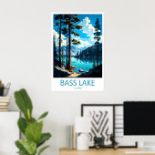 Poster Lac Bass 1 (Bureau à domicile)