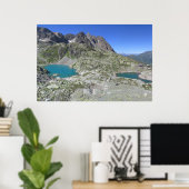 Poster Lac Blanc Chamonix (Bureau à domicile)