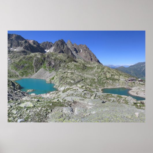 Poster Lac Blanc Chamonix (Devant)