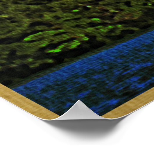 Poster Lac Bled Slovénie (Coin)