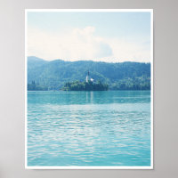 Lac Bled Slovénie Pittoresque Paysage Photographie