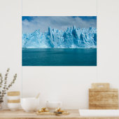 Poster Lac Bleu, Glace Et Ciel (Cuisine)