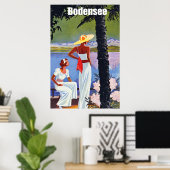 Poster Lac Bodensee, Allemagne (Bureau à domicile)