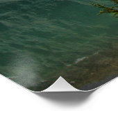 Poster Lac Bow Dans Le Parc National Banff, Alberta (Coin)