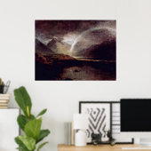 Poster Lac Buttermere par Joseph Mallord William Turner (Bureau à domicile)