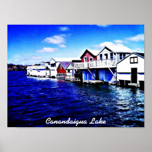 Poster Lac Canandaigua