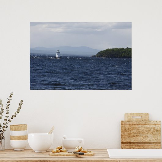 Poster Lac Champlain (Cuisine)