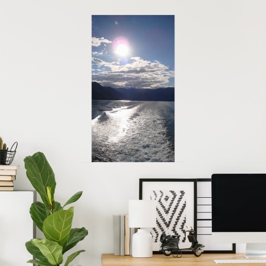 Poster Lac Chelan (Bureau à domicile)