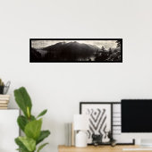 Poster Lac Chelan, WA Cascade Mountains Photo 1908 (Bureau à domicile)