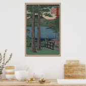 Poster Lac Chuzenji dans la province de Shimozuke (Cuisine)