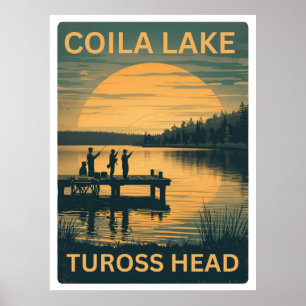 Poster Lac Coila, Tuross Head, NSW