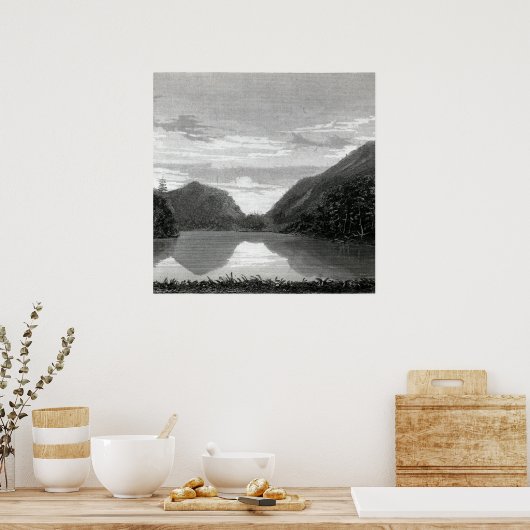 Poster Lac Colden (Cuisine)