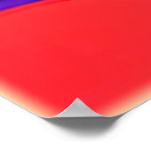 Poster Lac coloré au coucher du soleil (Coin)