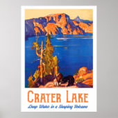 Poster Lac Crater (Devant)