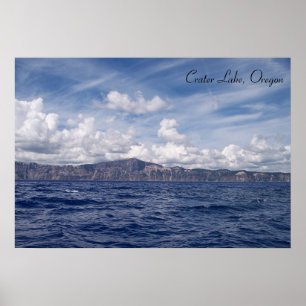 Poster Lac Crater
