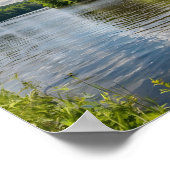 Poster lac dans la forêt (Coin)