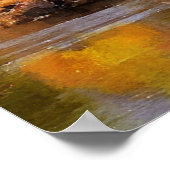 Poster Lac d'automne (Coin)